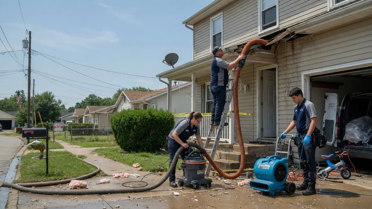 Water Damage Restoration in Smithfield, IL near me